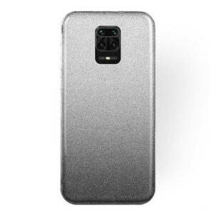 Forcell Xiaomi Redmi Note 9S / 9 Pro / 9 Pro Max Bling Θήκη Σιλικόνης - Black