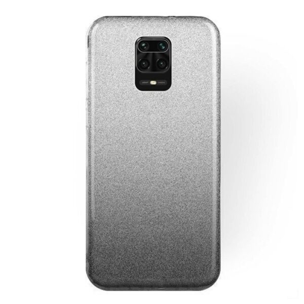 Forcell Xiaomi Redmi Note 9S / 9 Pro / 9 Pro Max Bling Θήκη Σιλικόνης - Black