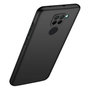 Forcell Xiaomi Redmi Note 9 Matt Θήκη Σιλικόνης - Black