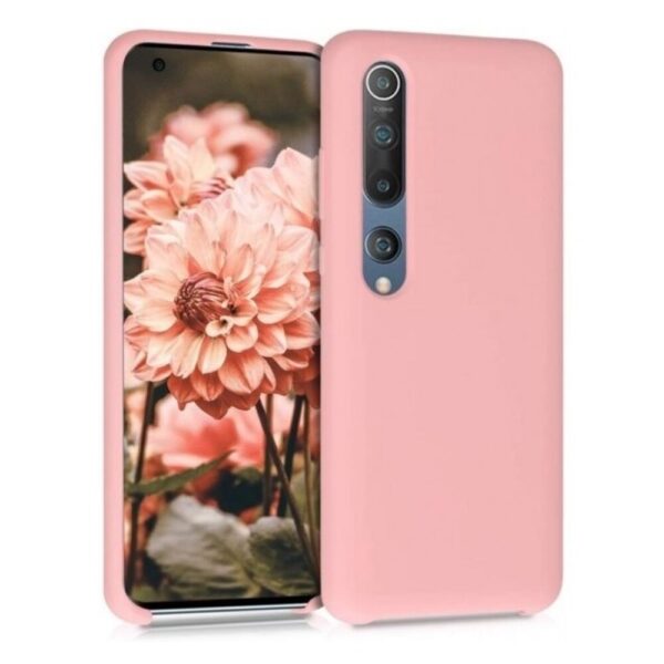 Forcell Xiaomi Mi 10 / Mi 10 Pro Matt Θήκη Σιλικόνης - Light Pink