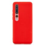 Forcell Xiaomi Mi 10 / Mi 10 Pro Slim Fit Θήκη Σιλικόνης - Red