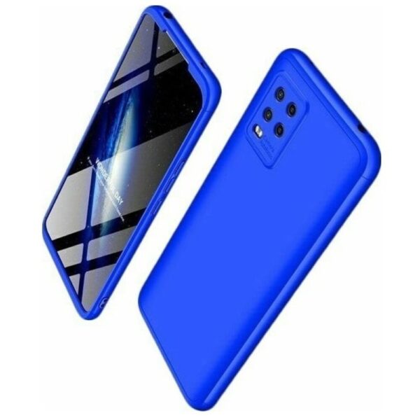 GKK Xiaomi Mi 10 Lite 5G Full Coverage Θήκη Σκληρή - Blue