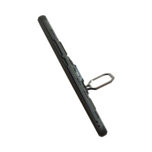 Σκληρή Θήκη Xiaomi Redmi 9C / Redmi 10A Μαύρη Με Σταντ Shockproof PC + TPU Protective Case with Magnetic Ring Holder Black