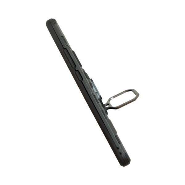 Σκληρή Θήκη Xiaomi Redmi 9C / Redmi 10A Μαύρη Με Σταντ Shockproof PC + TPU Protective Case with Magnetic Ring Holder Black