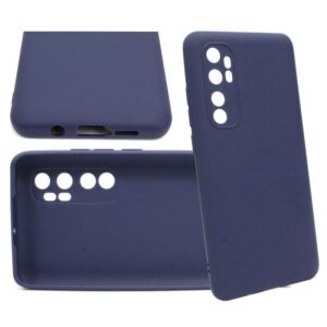 Θήκη Xiaomi Mi Note 10 Lite Σιλικόνης Μπλε Matt TPU Silicone Case Blue