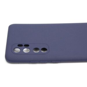 Θήκη Xiaomi Mi Note 10 Lite Σιλικόνης Μπλε Matt TPU Silicone Case Blue