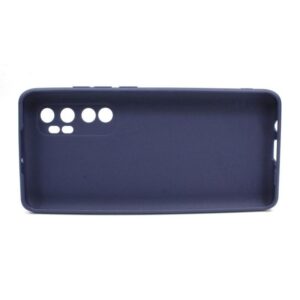 Θήκη Xiaomi Mi Note 10 Lite Σιλικόνης Μπλε Matt TPU Silicone Case Blue