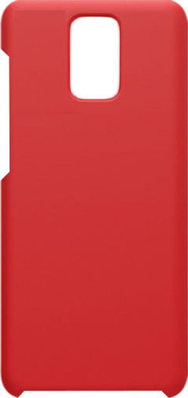 Θήκη Xiaomi Redmi Note 9S / 9 Pro / 9 Pro Max Σιλικόνης Κόκκινη Vennus Real Smooth Silicone Case Red (5900217361619)
