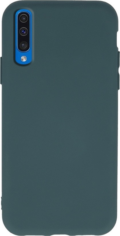 Θήκη Samsung Galaxy A70 Σιλικόνης Σκούρο Πράσινη Slim Fit Liquid Silicone Case Forest Green