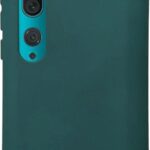 Θήκη Xiaomi Mi Note 10 / 10 Pro Σιλικόνης Σκούρο Πράσινη Slim Fit Liquid Silicone Case Forest Green