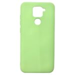 Θήκη Xiaomi Redmi Note 9 Σιλικόνης Πράσινη Slim Fit Liquid Silicone Case Green