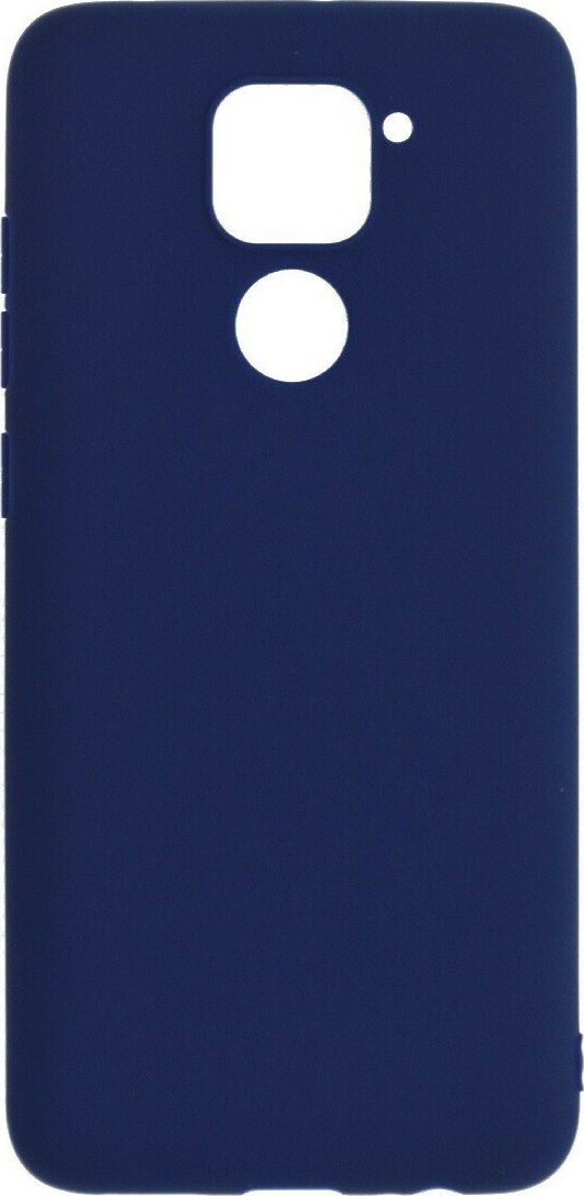 Θήκη Xiaomi Redmi Note 9 Σιλικόνης Μπλε Slim Fit Liquid Silicone Case Blue