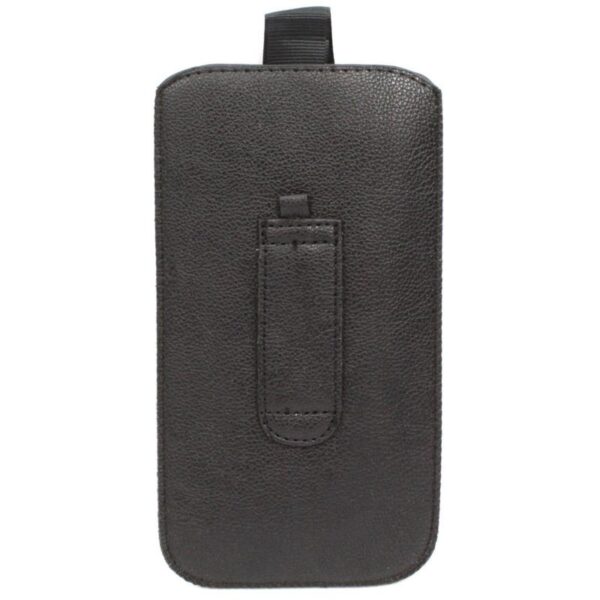 Universal Θήκη Πουγκί Μαύρη για Κινητά έως 5.5'' Case Slim Up Mono 5XL Black