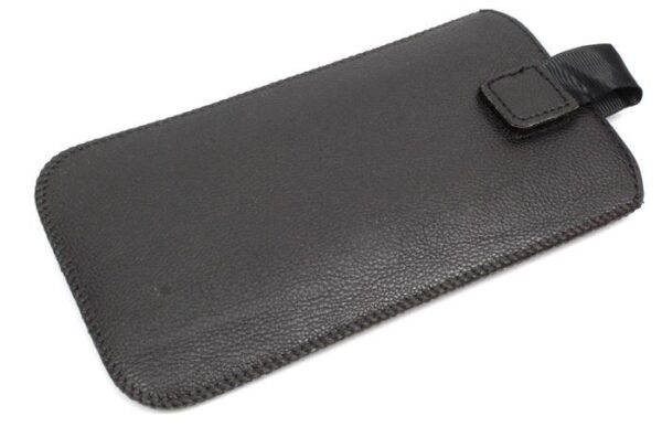 Universal Θήκη Πουγκί Μαύρη για Κινητά έως 5.5'' Case Slim Up Mono 5XL Black