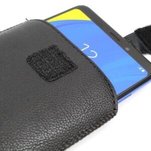 Universal Θήκη Πουγκί Μαύρη για Κινητά έως 5.5'' Case Slim Up Mono 4XL Black