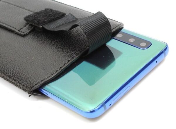 Universal Θήκη Πουγκί Μαύρη για Κινητά έως 5.5'' Case Slim Up Mono 4XL Black