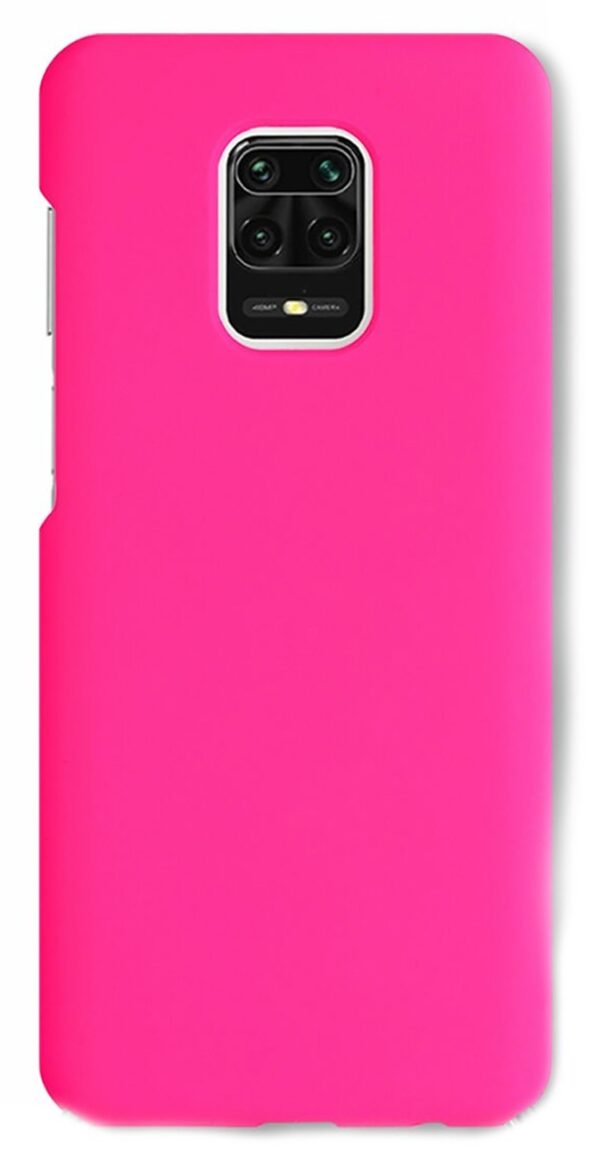 Vennus Xiaomi Redmi Note 9S / 9 Pro / 9 Pro Max Real Smooth Silicone Θήκη Σιλικόνης - Fuchsia