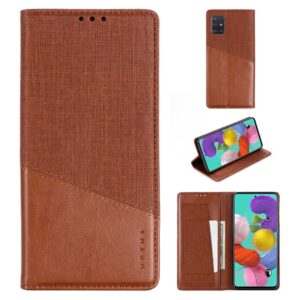 Θήκη Samsung Galaxy A51 4G Βιβλίο Καφέ MUXMA MX109 Horizontal Flip Case Brown
