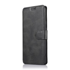 Θήκη Samsung Galaxy A51 4G Βιβλίο Μαύρο Calf Texture Magnetic Buckle Horizontal Flip Case Black