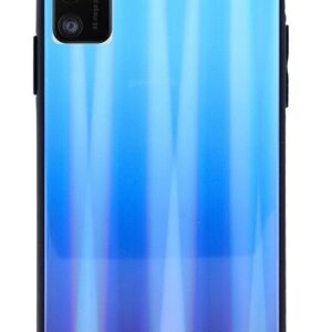 Forcell Samsung Galaxy A41 Aurora Glass Θήκη Σκληρή - Blue