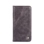 Θήκη Samsung Galaxy A51 4G Βιβλίο Γκρι Non-Magnetic Retro Texture Horizontal Flip Case with Holder & Card Slots & Wallet Gray