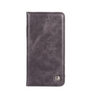 Θήκη Samsung Galaxy A51 4G Βιβλίο Γκρι Non-Magnetic Retro Texture Horizontal Flip Case with Holder & Card Slots & Wallet Gray