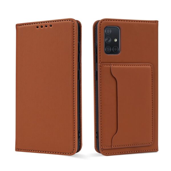 Θήκη Samsung Galaxy A51 4G Βιβλίο Καφέ Strong Magnetism Liquid Feel Horizontal Flip Case with Holder & Card Slots & Wallet Br Θήκη Samsung Galaxy A51 4G Βιβλίο Καφέ Strong Magnetism Liquid Feel Horizontal Flip Case with Holder & Card Slots & Wallet Br