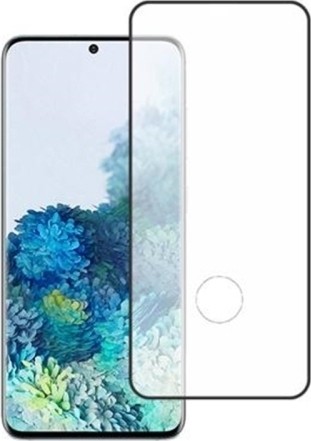 Samsung Galaxy S20 Ultra Προστατευτικό Τζαμάκι Μαύρο Mocolo 0.33mm 9H 3D Curved Full Screen Tempered Glass Film Black