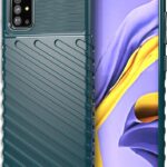 Θήκη Samsung Galaxy A51 4G Σιλικόνης Πράσινη Thunderbolt Shockproof TPU Soft Case Green