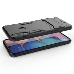Σκληρή Θήκη Samsung Galaxy A20s Μαύρη PC + TPU Shockproof Protective Case with Holder Black