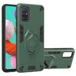Θήκη Samsung Galaxy A50 / A30s Πράσινη Με Σταντ 2 in 1 Armor Knight Series PC + TPU Protective Case with Invisible Holder Green