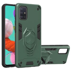 Θήκη Samsung Galaxy A50 / A30s Πράσινη Με Σταντ 2 in 1 Armor Knight Series PC + TPU Protective Case with Invisible Holder Green