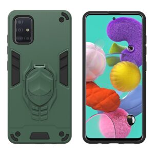 Θήκη Samsung Galaxy A50 / A30s Πράσινη Με Σταντ 2 in 1 Armor Knight Series PC + TPU Protective Case with Invisible Holder Green