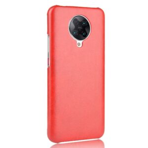 Σκληρή Θήκη Xiaomi Poco F2 Pro / Xiaomi Redmi K30 Pro Κόκκινη Shockproof Litchi Texture PC + PU Case Red