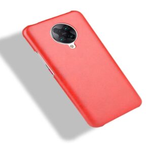 Σκληρή Θήκη Xiaomi Poco F2 Pro / Xiaomi Redmi K30 Pro Κόκκινη Shockproof Litchi Texture PC + PU Case Red