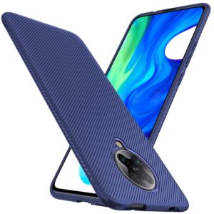 Θήκη Xiaomi Poco F2 Pro / Xiaomi Redmi K30 Pro Σιλικόνης Μπλε Lenuo Leshen Series Stripe Texture TPU Case Blue (61720061)