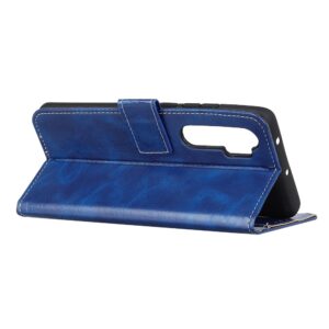 Θήκη Xiaomi Mi Note 10 Lite Βιβλίο Μπλε Retro Crazy Horse Texture Horizontal Flip Case Blue