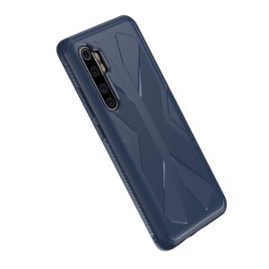 Θήκη Xiaomi Mi Note 10 Lite Σιλικόνης Μπλε Butterfly Shadow Shockproof Rubber TPU Protective Case Blue