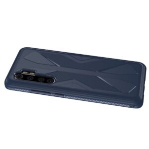 Θήκη Xiaomi Mi Note 10 Lite Σιλικόνης Μπλε Butterfly Shadow Shockproof Rubber TPU Protective Case Blue