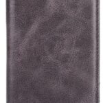 Tel1 Huawei P Smart 2021 Non-Magnetic Retro Θήκη Βιβλίο - Grey