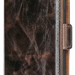 Tel1 Huawei P Smart 2021 Knead Pattern Texture Side Buckle Θήκη Βιβλίο - Brown