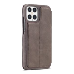 Θήκη iPhone 12 Pro Max Βιβλίο Σκούρο Καφέ LC.IMEEKE Hon Ancient Series Horizontal Flip Case Dark Brown