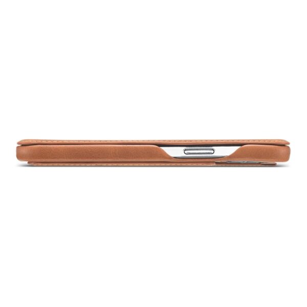 Θήκη iPhone 12 / 12 Pro Βιβλίο Καφέ LC.IMEEKE Hon Ancient Series Horizontal Flip Case Brown