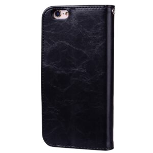 Θήκη iPhone 6 Plus / 6s Plus Βιβλίο Μαύρο Business Style Leather Book Case Black
