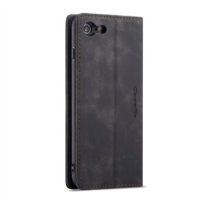Θήκη iPhone 6 Plus / 6s Plus Βιβλίο Μαύρο CaseMe-013 Multifunctional Retro Frosted Horizontal Flip Case Black