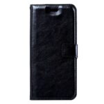 Θήκη iPhone 6 Plus / 6s Plus Βιβλίο Μαύρο Crazy Horse Texture Horizontal Flip Case Black