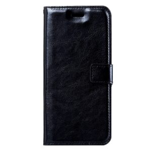 Θήκη iPhone 6 Plus / 6s Plus Βιβλίο Μαύρο Crazy Horse Texture Horizontal Flip Case Black