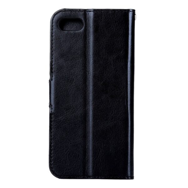 Θήκη iPhone 6 Plus / 6s Plus Βιβλίο Μαύρο Crazy Horse Texture Horizontal Flip Case Black