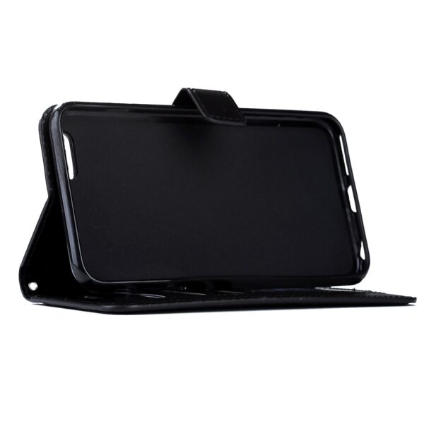 Θήκη iPhone 6 Plus / 6s Plus Βιβλίο Μαύρο Crazy Horse Texture Horizontal Flip Case Black