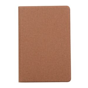Θήκη iPad Mini 2019 & Mini 4 Καφέ Cloth Texture TPU Horizontal Flip Case with Holder Brown
